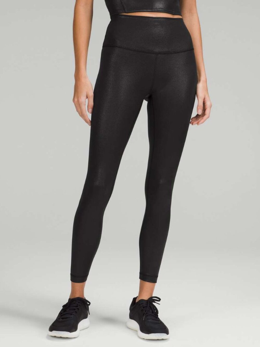 EUC SPECIAL EDITION Lululemon Wunder Train High-Rise Tight 25" *Foil SIZE 4